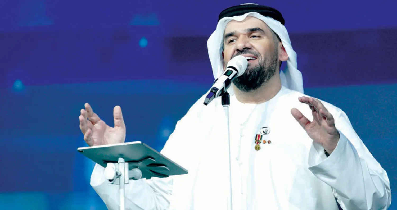 جانب من حفلة يارا وحسين الجسمي (تصوير: عبد الله الفالح)