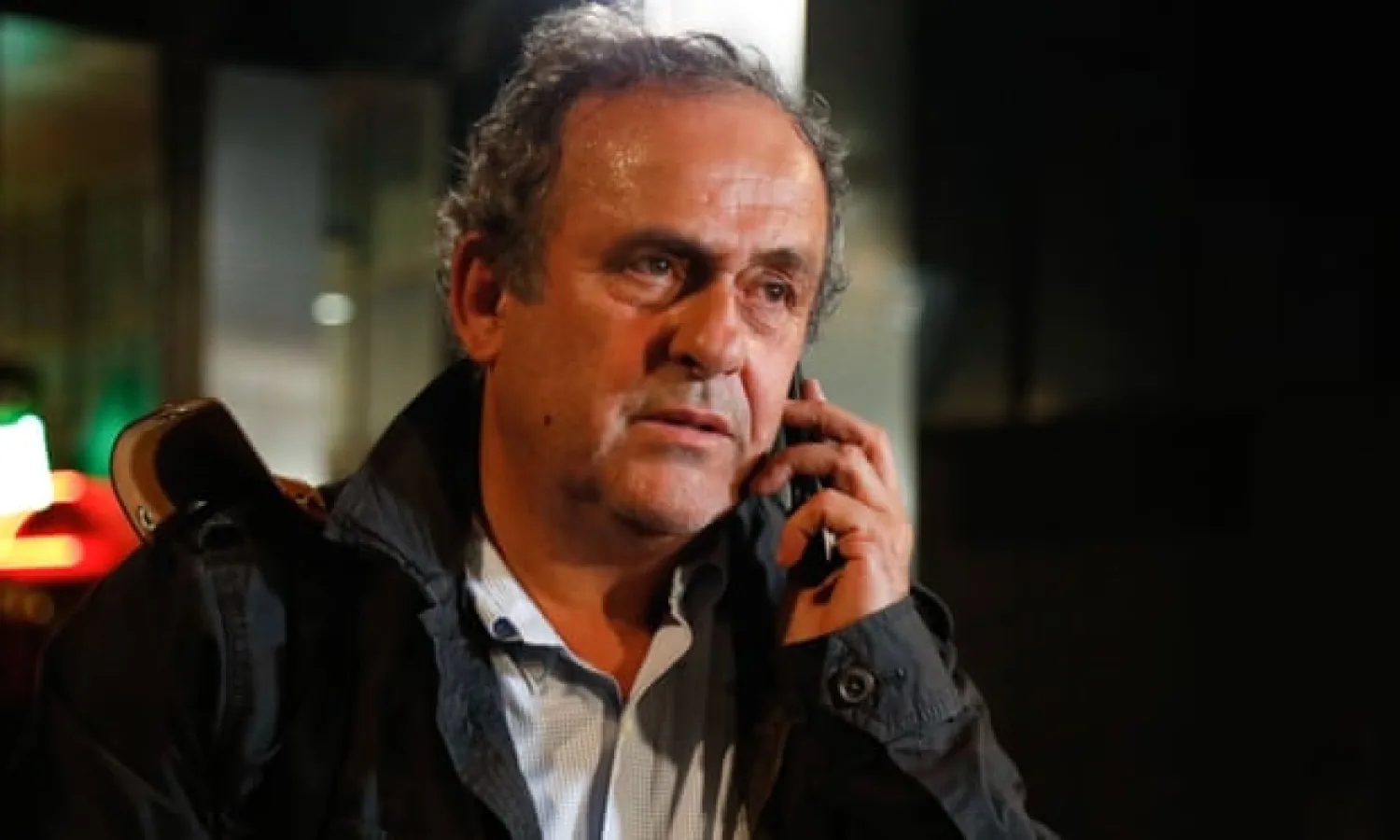  ‘The story of Michel Platini’s 15-hour questioning didn’t make the crack it would have back in the day. The spring of 2015 feels rather longer ago than it might.’ Photograph: Zakaria Abdelkafi/AFP/Getty Images
