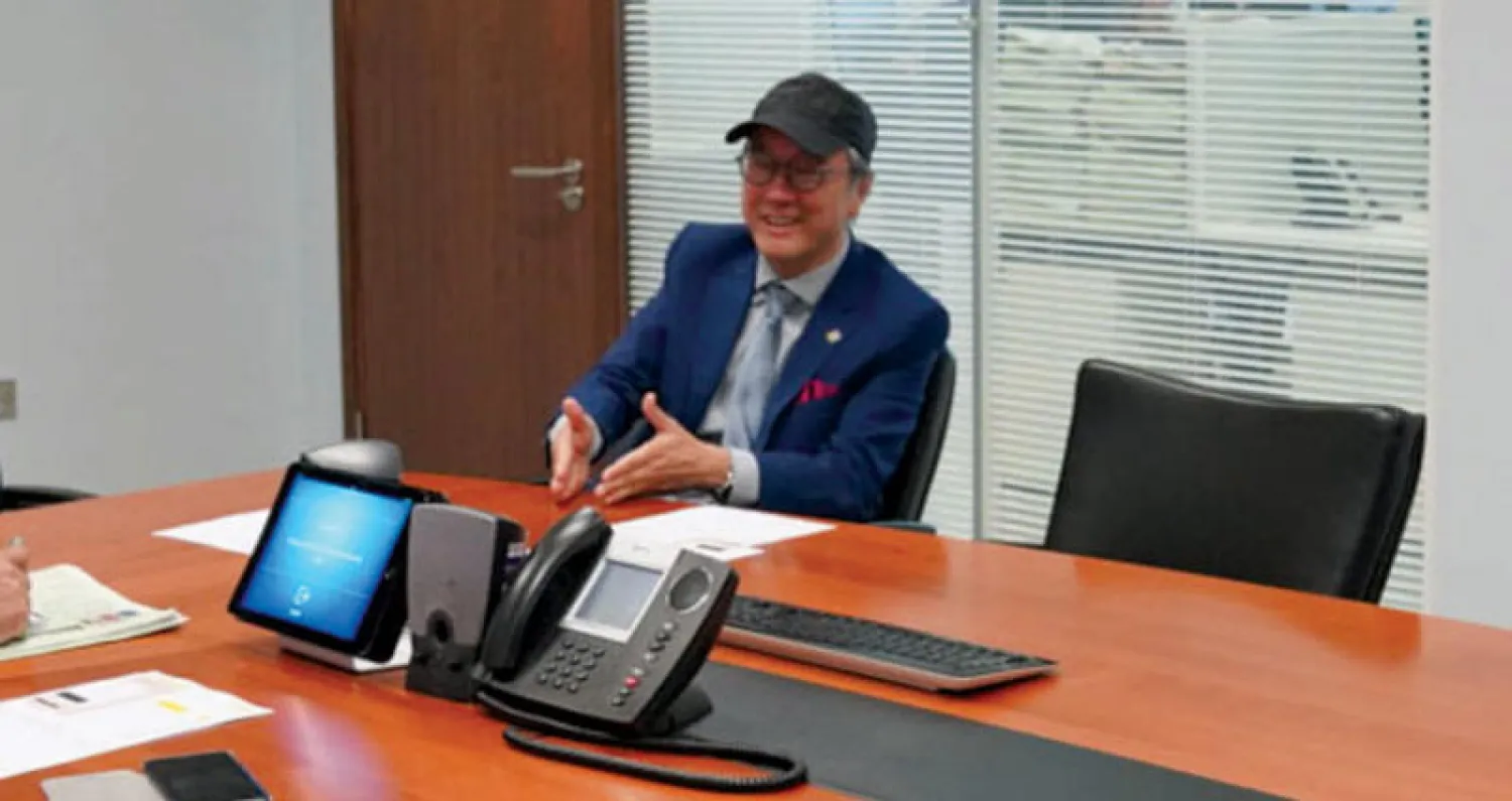 توني تشان رئيس جامعة الملك عبد الله للعلوم والتقنية (كاوست) (تصوير: هاشم نهاري)