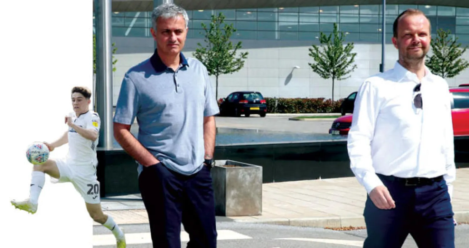 مورينيو طالب إيد وودوارد مرارا بتعيين مدير للكرة دون جدوى  -  دانييل جيمس الصفقة الوحيدة التي أبرمها مانشستر يونايتد حتى الآن