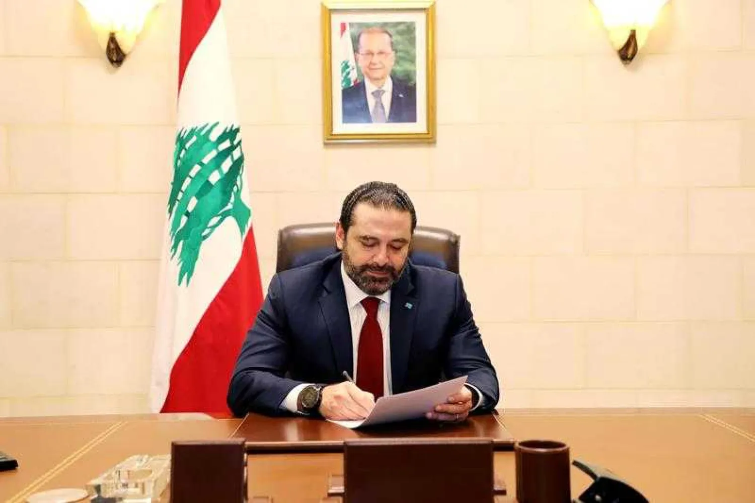 Lebanese Prime Minister Saad Hariri. NNA file photo