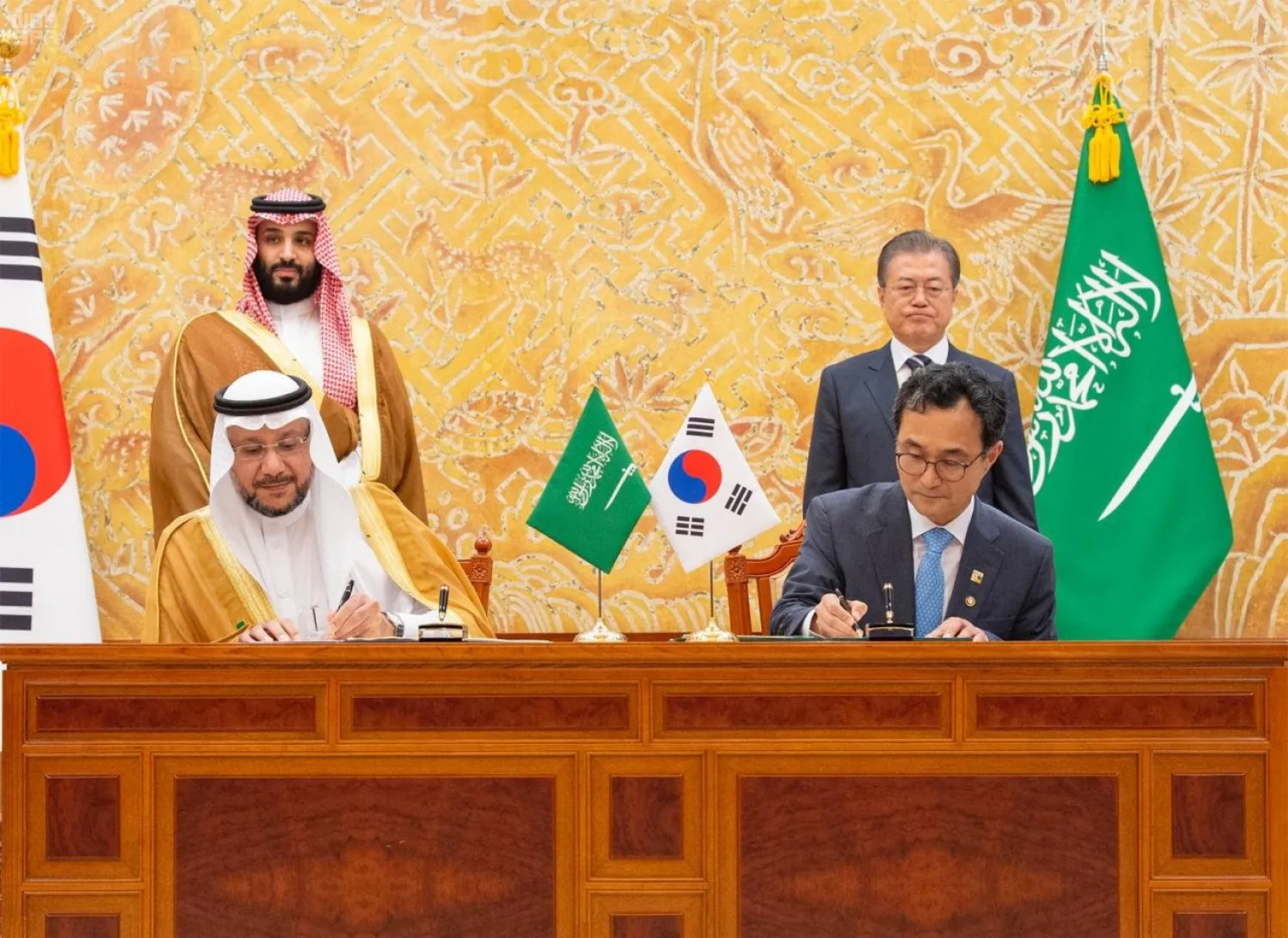 Saudi Arabia and South Korea sign 15 MoUs across a broad range of strategic sectors. (SPA)