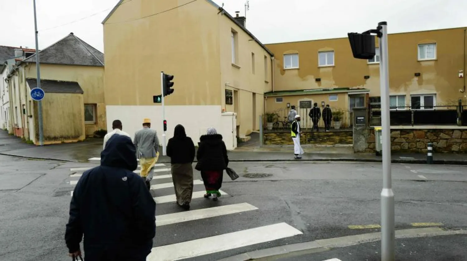 AFP file photo of the mosque in Brest