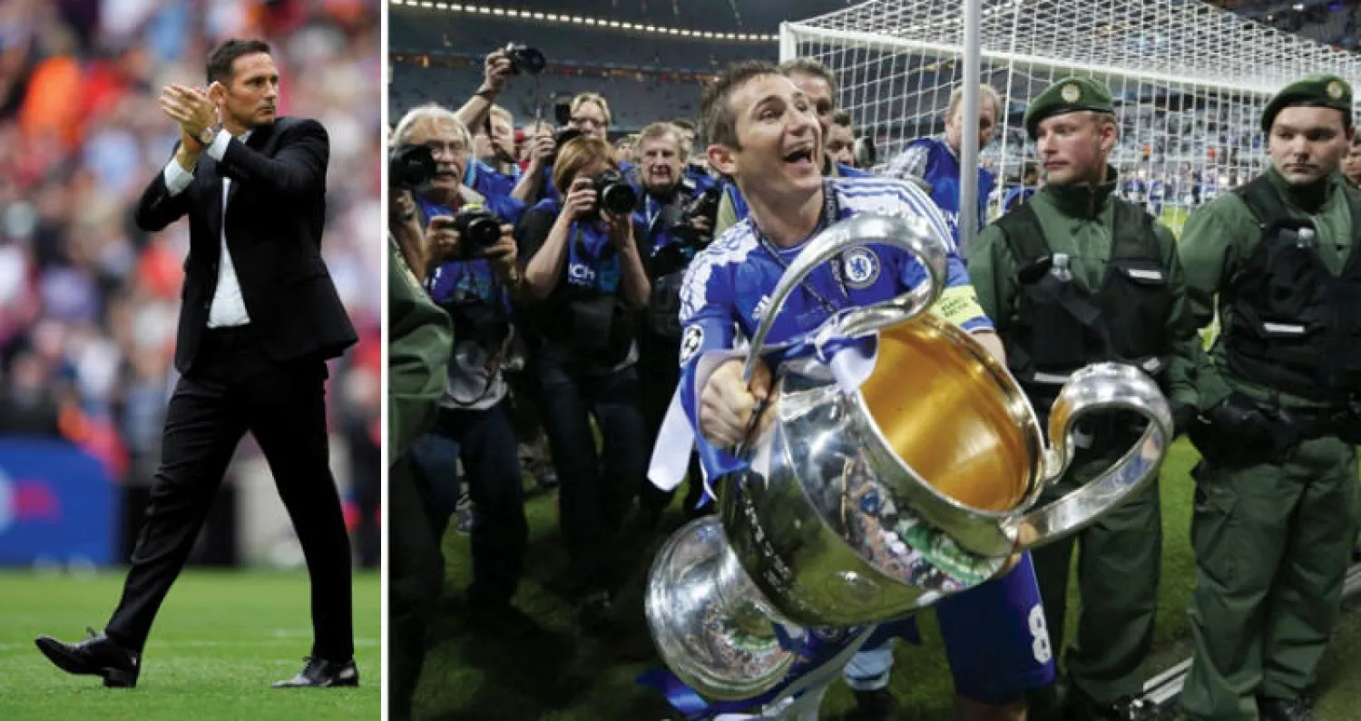 هل يستطيع لامبارد النجاح مدرباً لتشيلسي كما تألق لاعباً؟  -  لامبارد قاد ديربي إلى نهائي الملحق المؤهل للدوري الممتاز (رويترز)