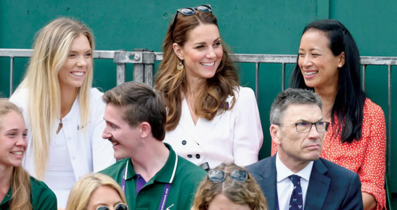 كيت بين الجمهور