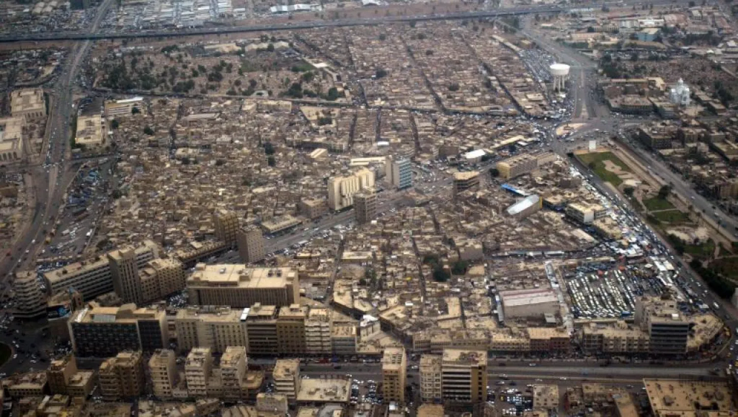 A general view of Baghdad, Iraq. (AFP)