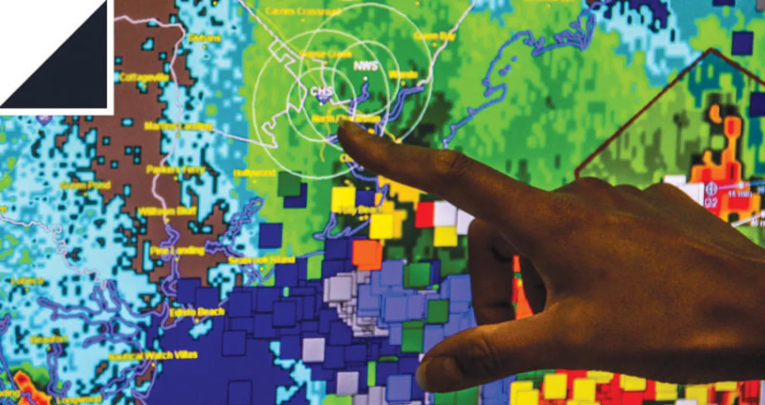 W:0  | تقنية جديد لمتابعة التغير الجوي