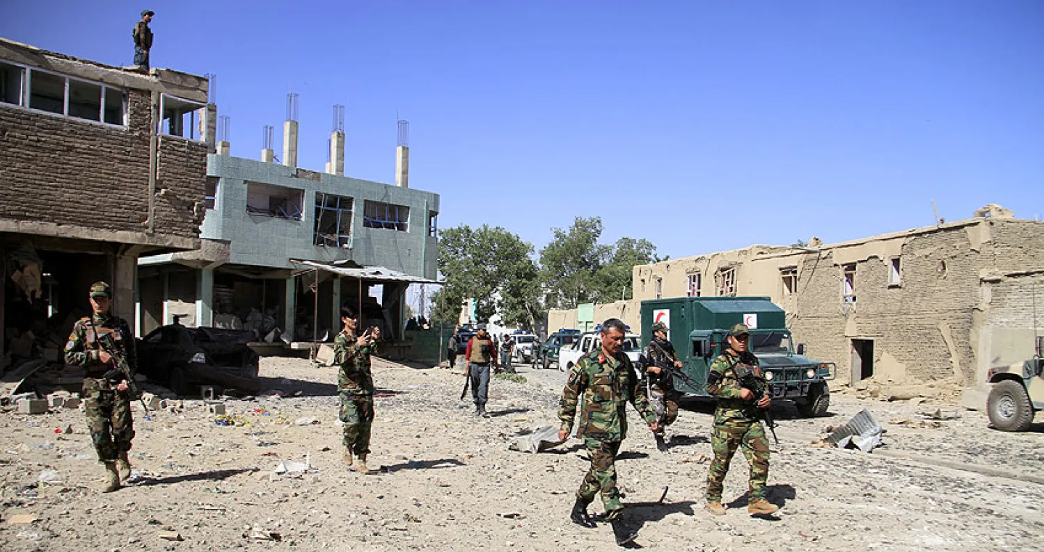 «طالبان» تدمر مقر الاستخبارات الأفغانية في غزني بشاحنة مفخخة