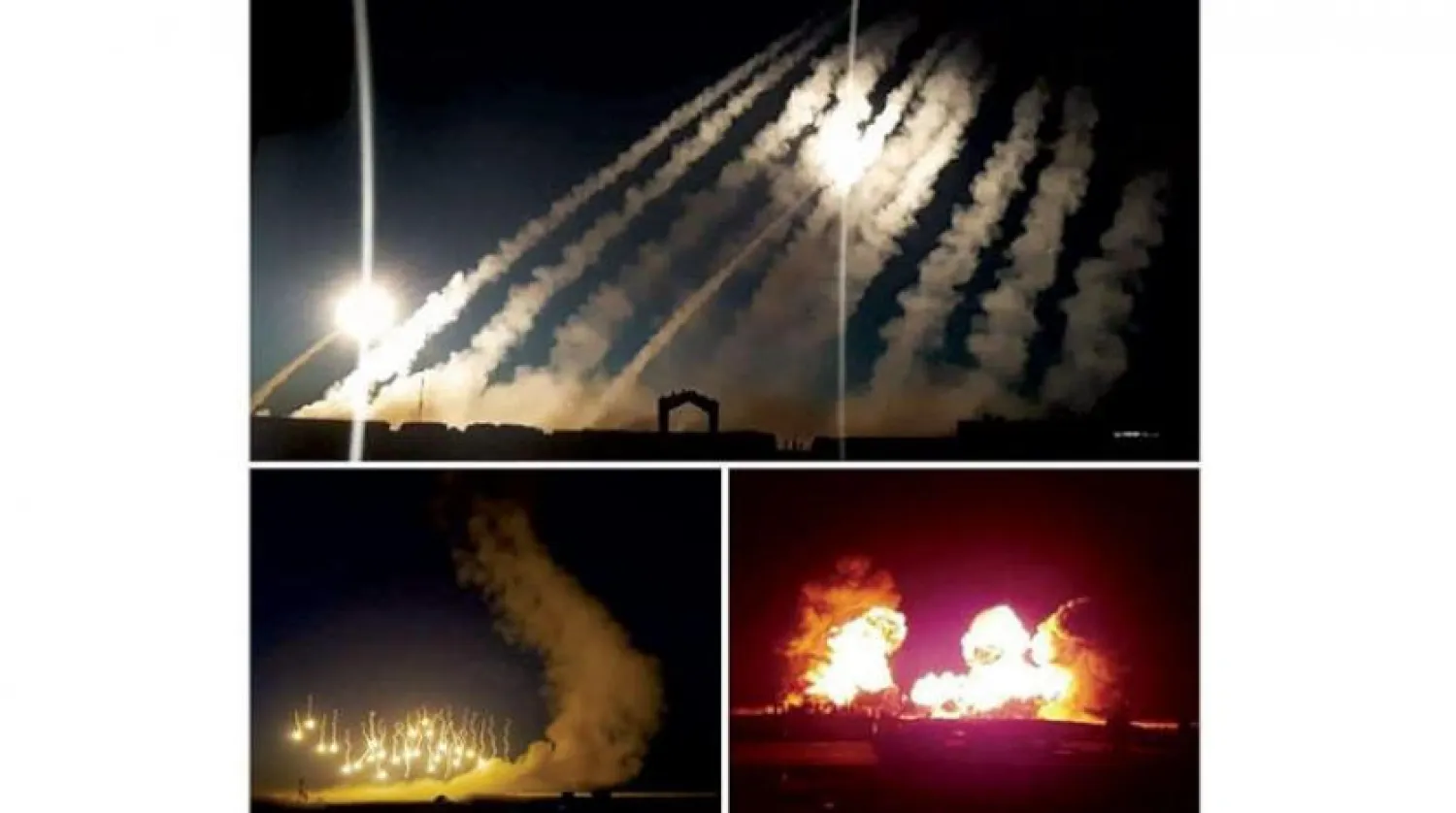 Pictures taken from the "Revolutionary Commando Army’s" account for the maneuvers carried out by the international coalition against ISIS on the Syrian-Iraqi-Jordanian corner.

