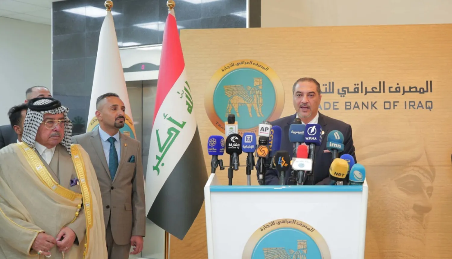 Chairman of the Trade Bank of Iraq Faisal al-Haimus. (TBI)