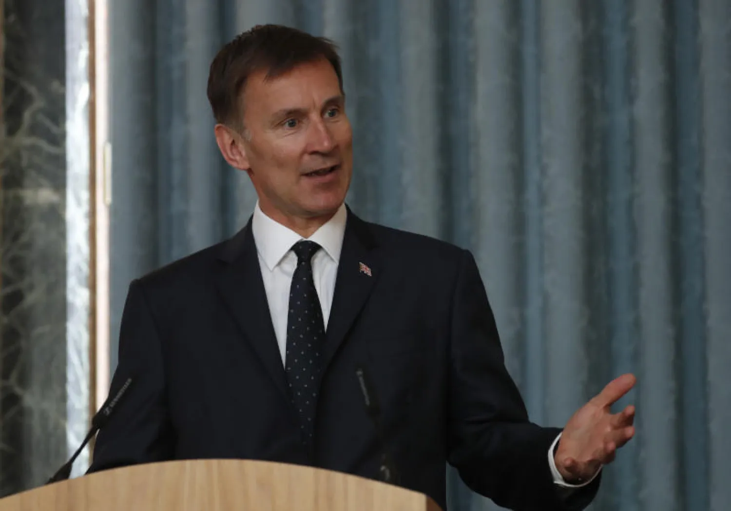 وزير الخارجية البريطاني جيريمي هانت (أ.ب)