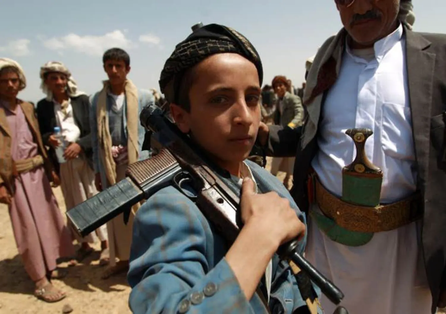 A Yemeni boy loyal to the Houthi rebels (File Photo: AFP )
