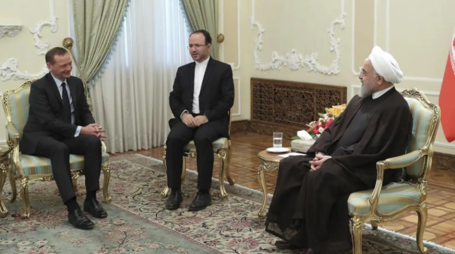 Macron’un danışmanı, Ruhani ile bir araya geldi