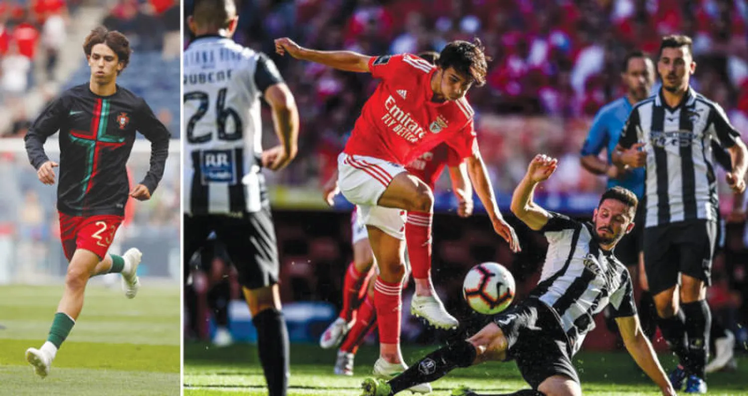 فيلكس سجل 20 هدفاً مع بنفيكا الموسم الماضي وأسهم في إحراز 11 أخرى  -  فيلكس بدأ مشواره الدولي مع البرتغال في دوري الأمم الأوروبية