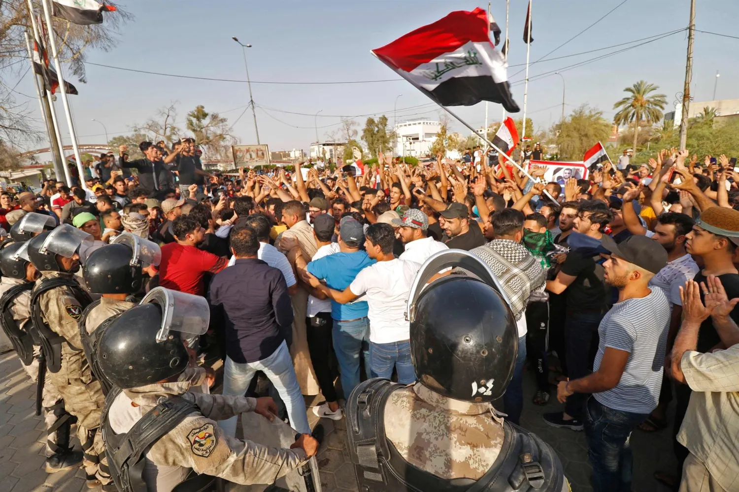 Protests in Basra (File Photo: AFP)
