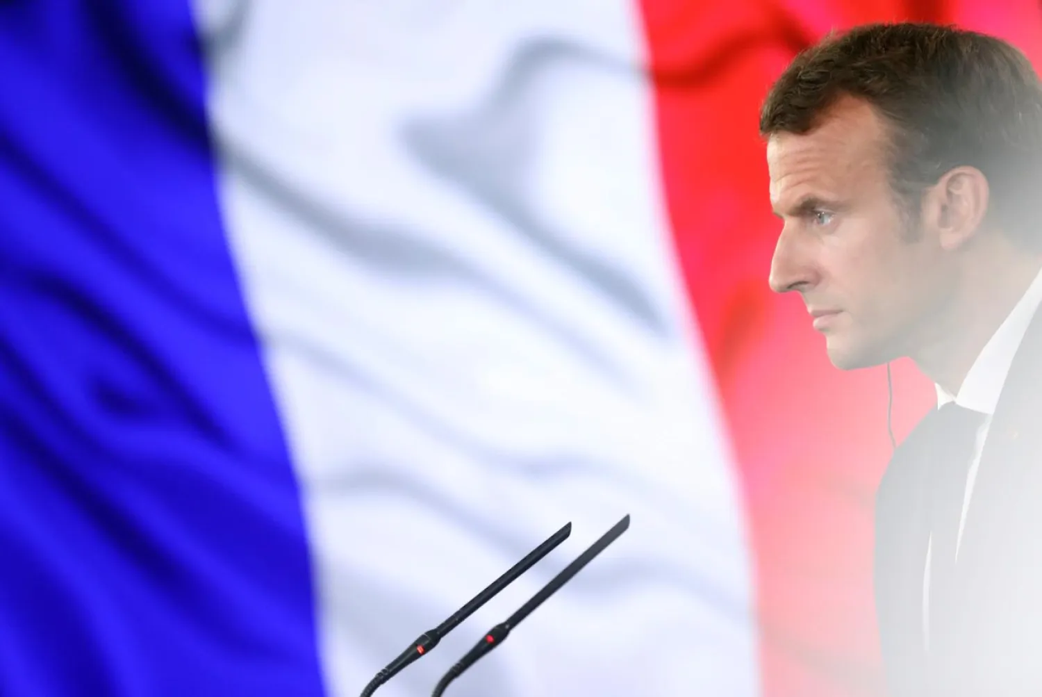 French President Emmanuel Macron. (Reuters)