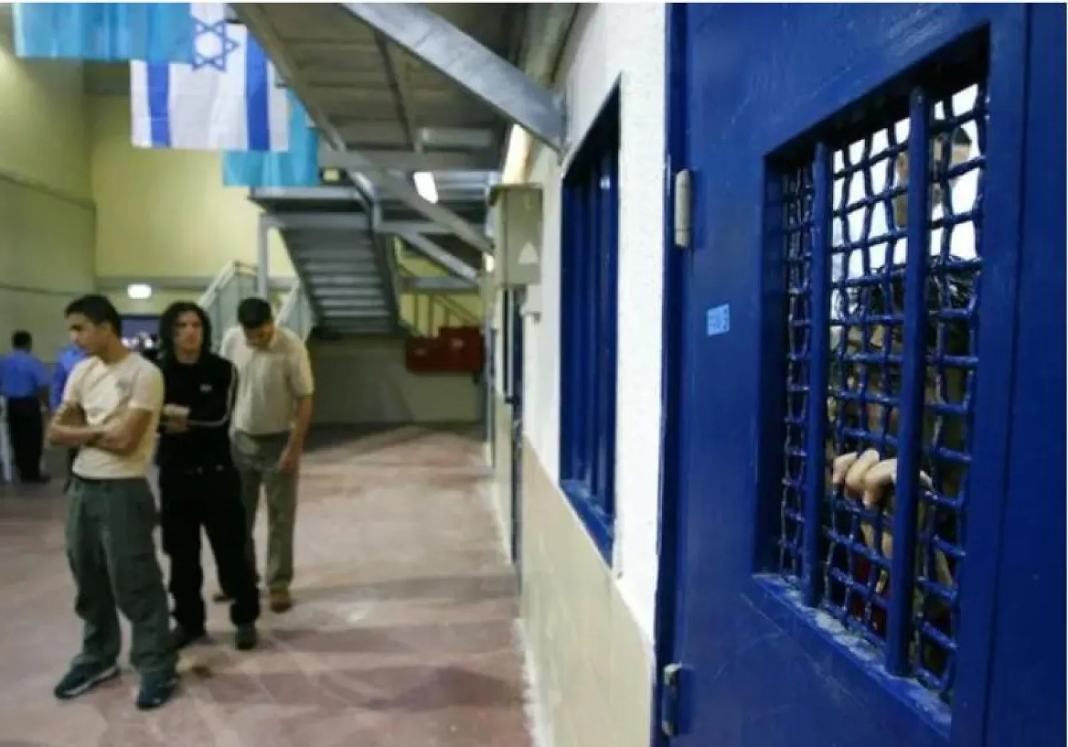أحد السجون الاسرائيلية (أرشيف-رويترز)