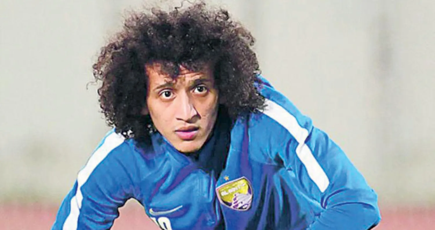 اللاعب الإماراتي عمر عبد الرحمن (الشرق الأوسط)