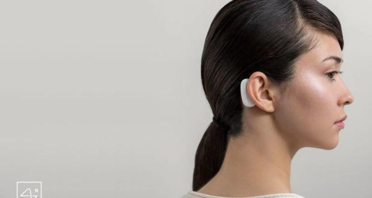  شكل تخيلي لجهاز الاتصال لشركة «نيورالينك» (نيويورك تايمز)