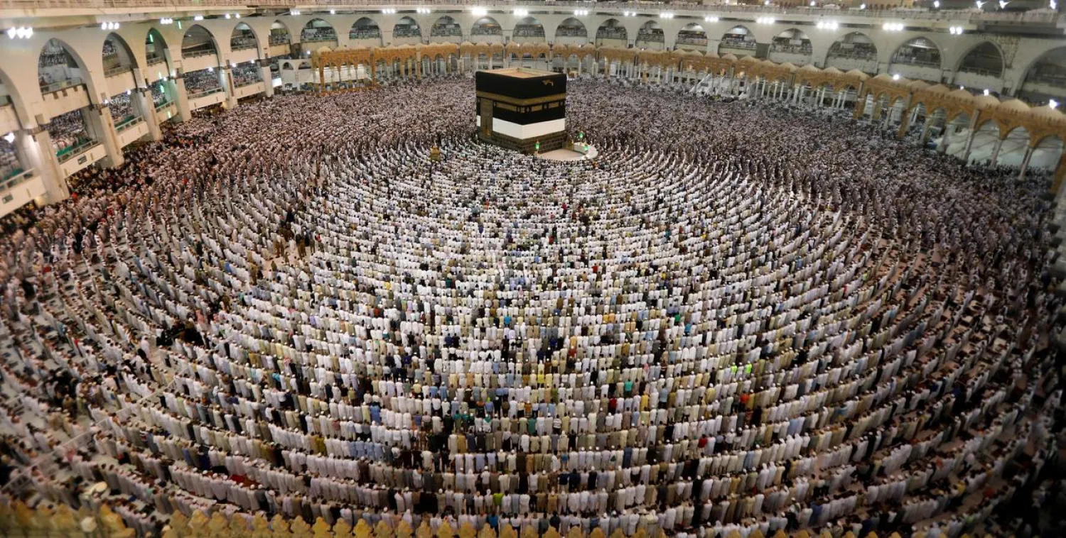 Muslims pray at the Grand mosque during the annual Hajj pilgrimage in Makkah, Saudi Arabia August 29, 2017. (Reuters)
