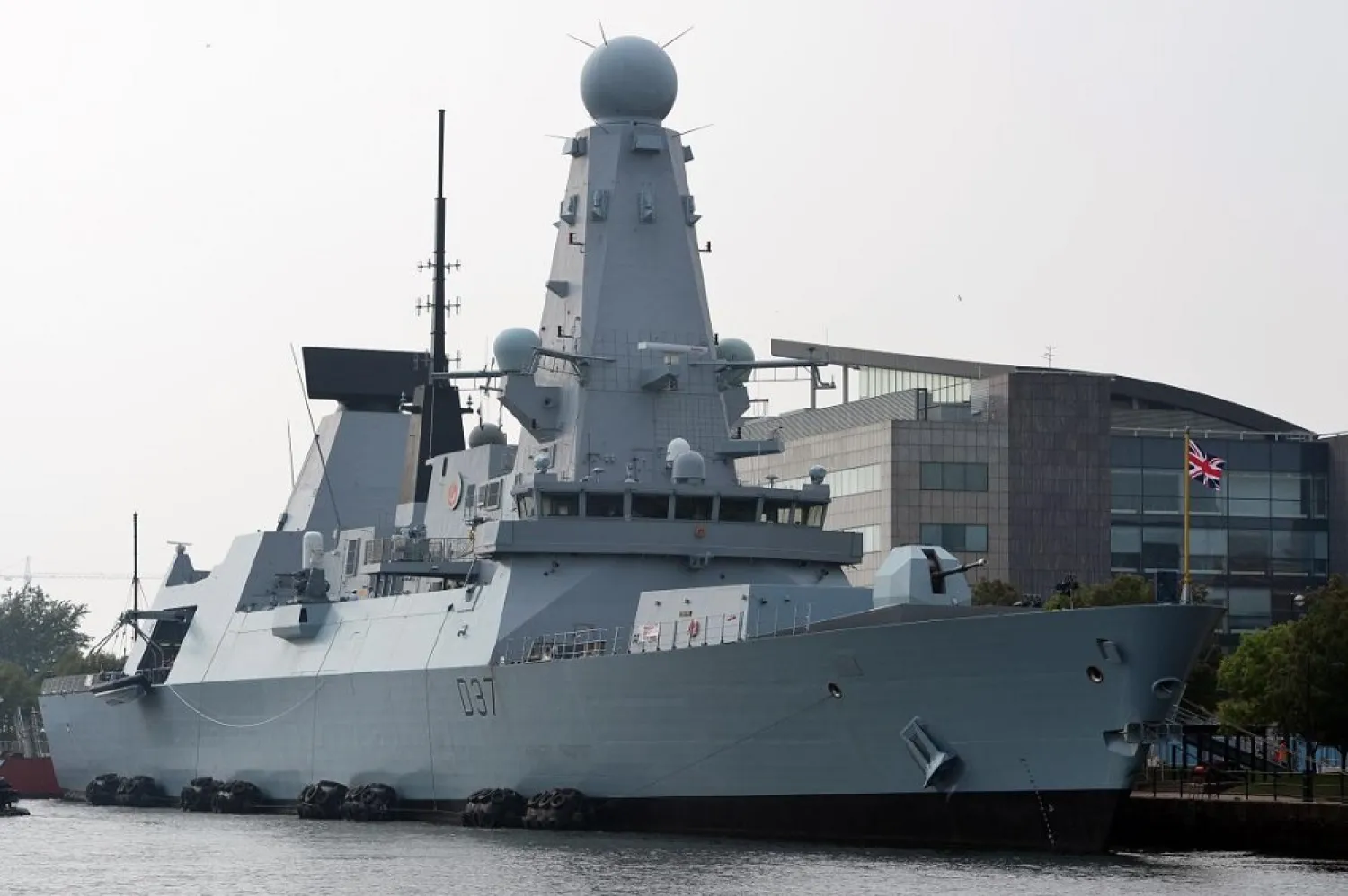 The HMS Kent. (AFP)