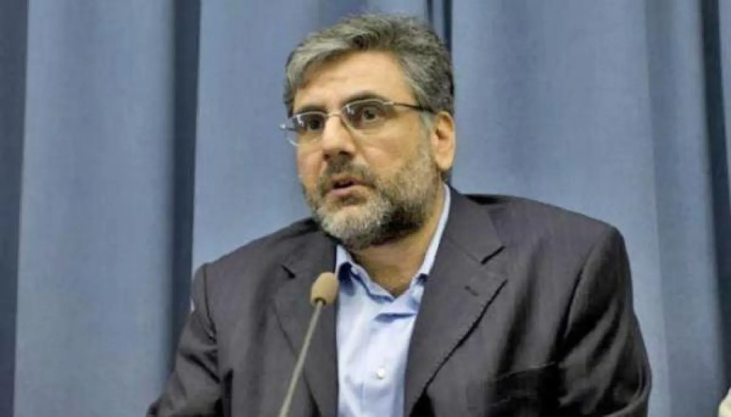 النائب من «حزب الله» نوّاف الموسوي (الوكالة الوطنية للإعلام).