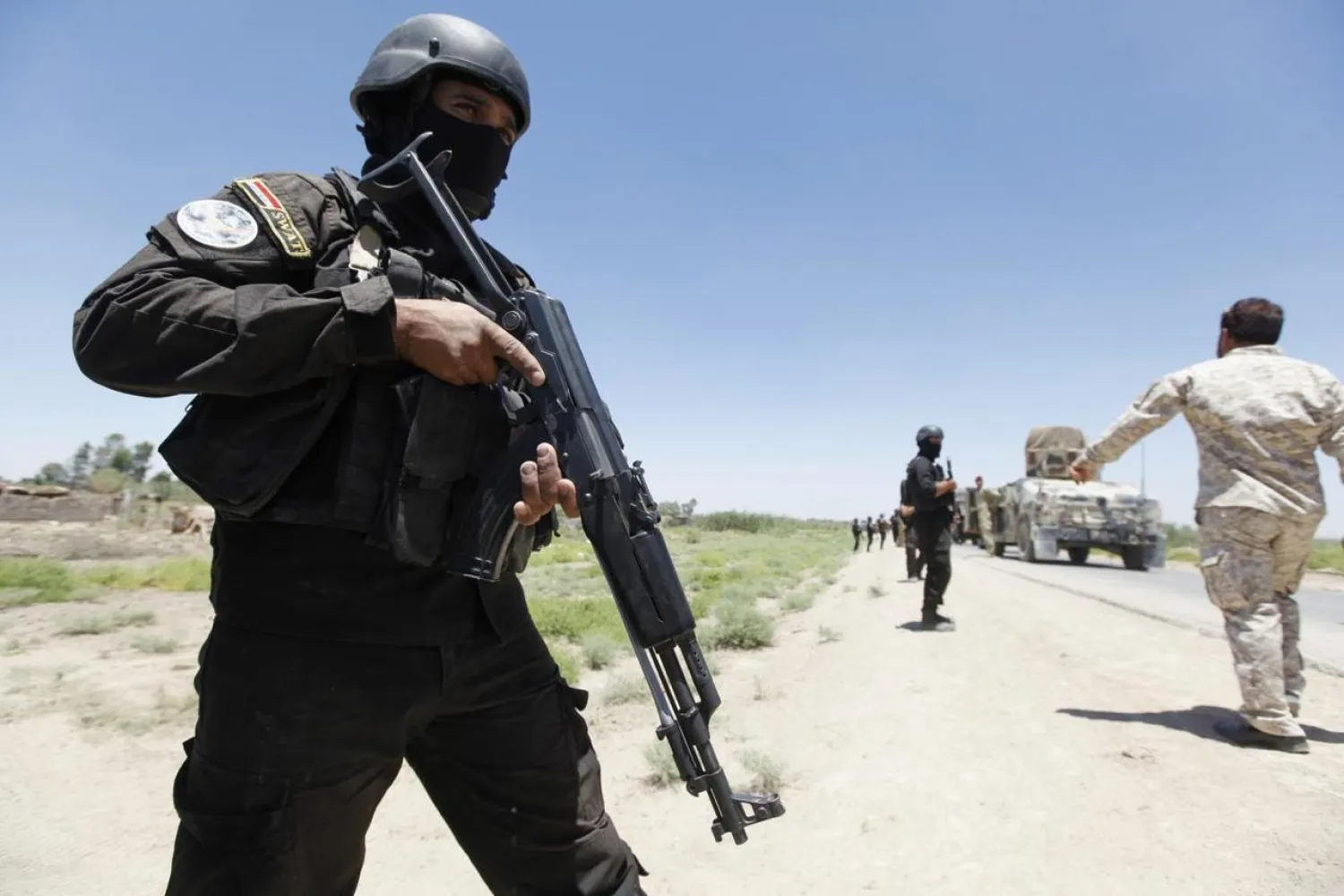 Members of the Iraqi security forces. (Reuters file photo)