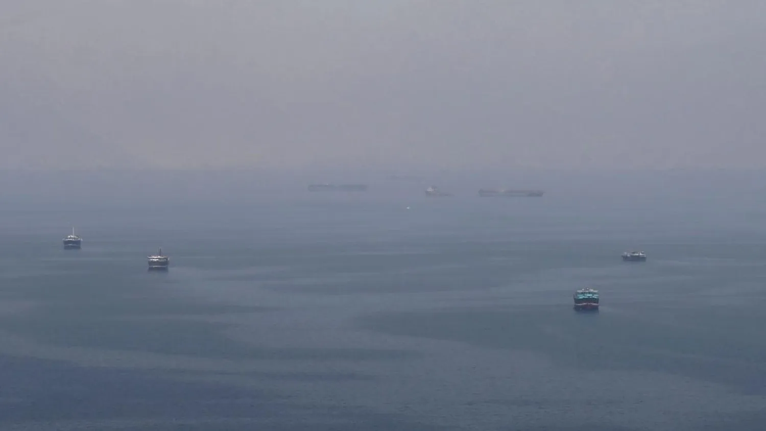 Shipping in the Strait of Hormuz. (Reuters)