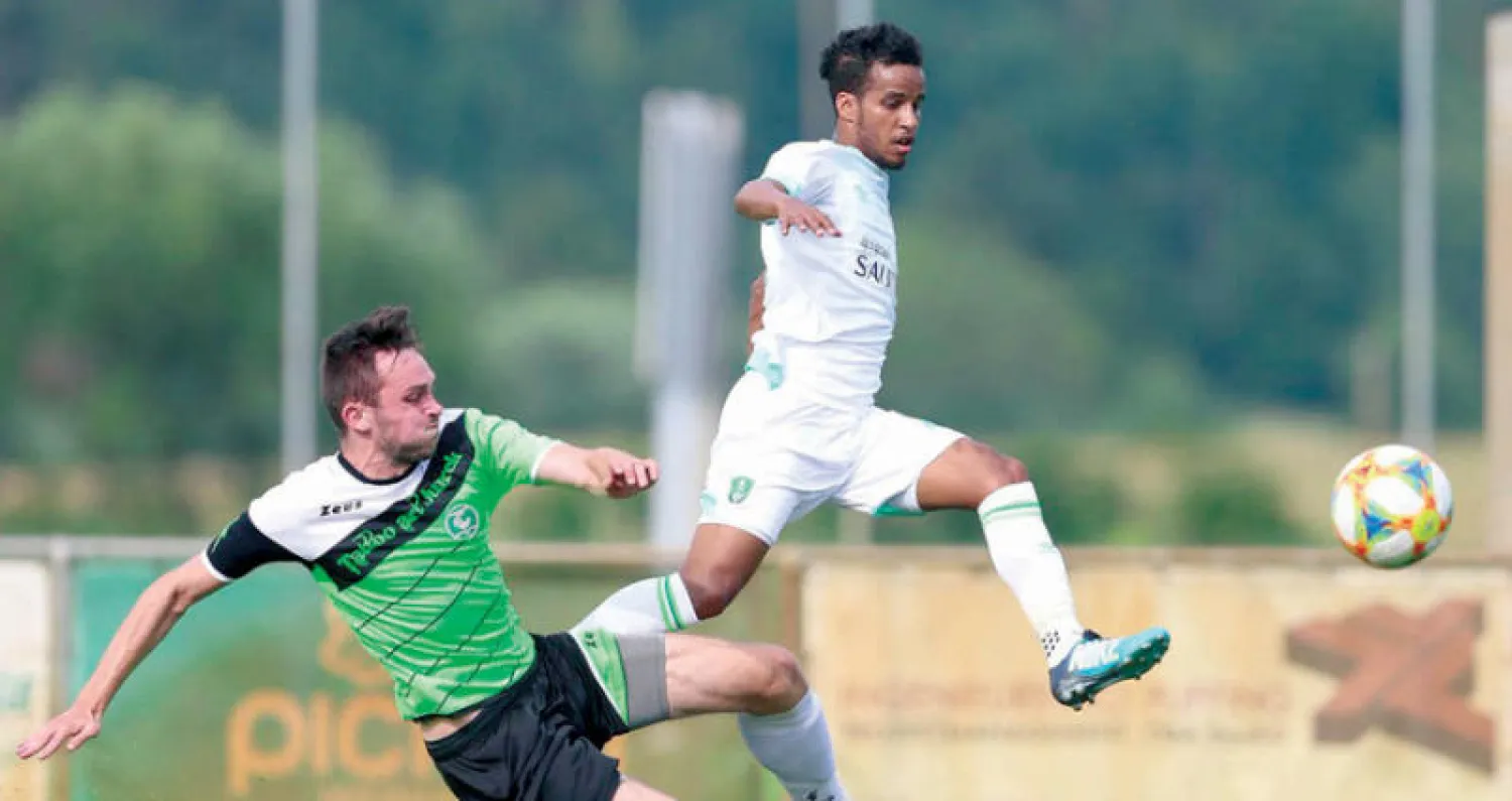 جانب من لقاء الأهلي ودرافوجراد السلوفيني (المركز الإعلامي بالنادي الأهلي)