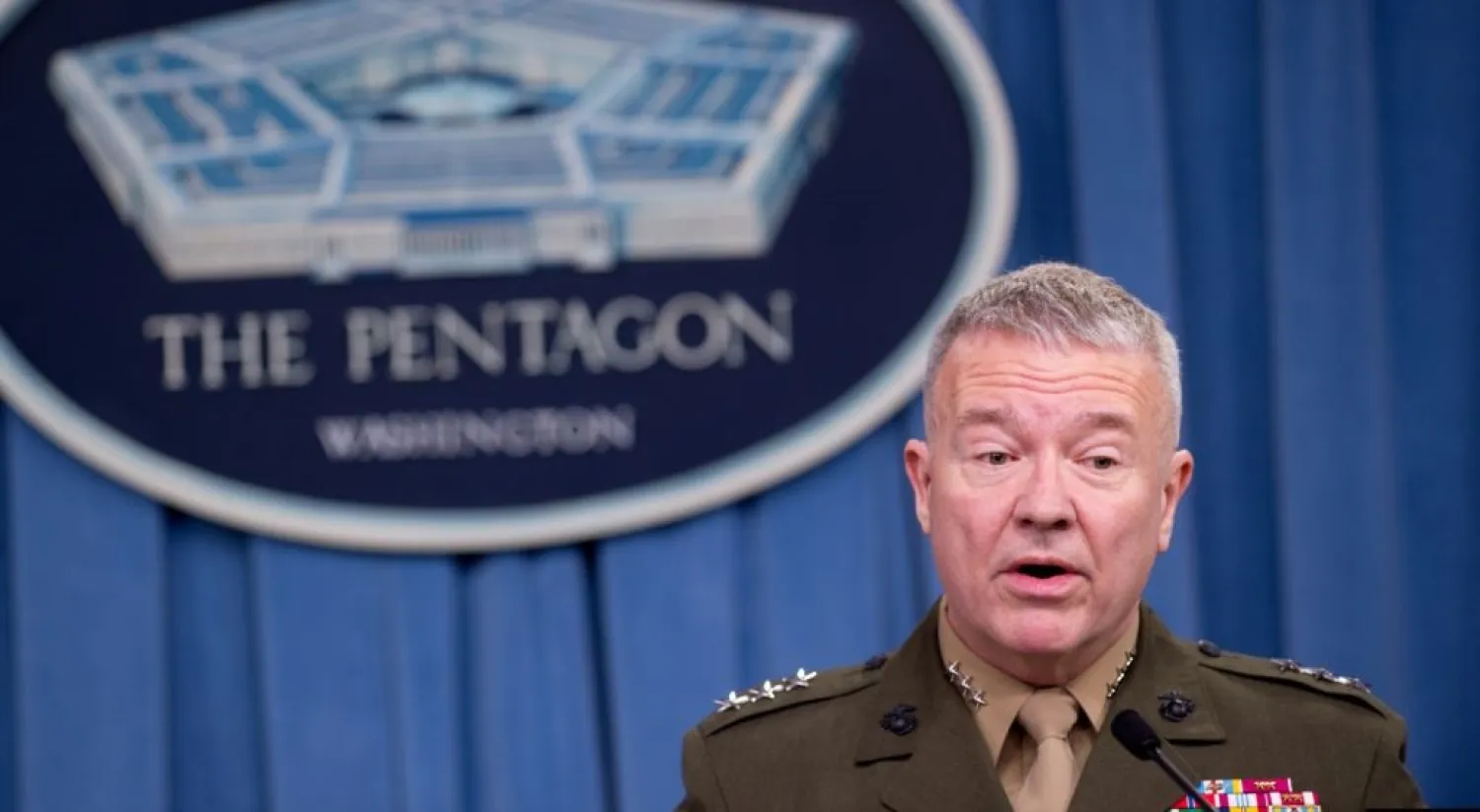 US Central Command chief General Kenneth McKenzie. (AFP)