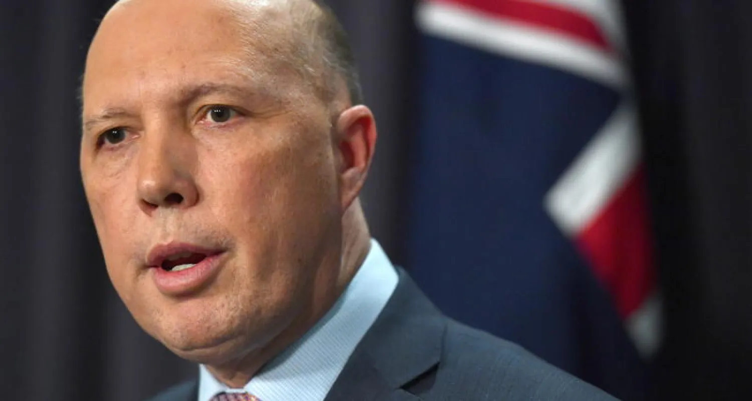 وزير الداخلية الأسترالي بيتر داتون (إ.ب.أ)