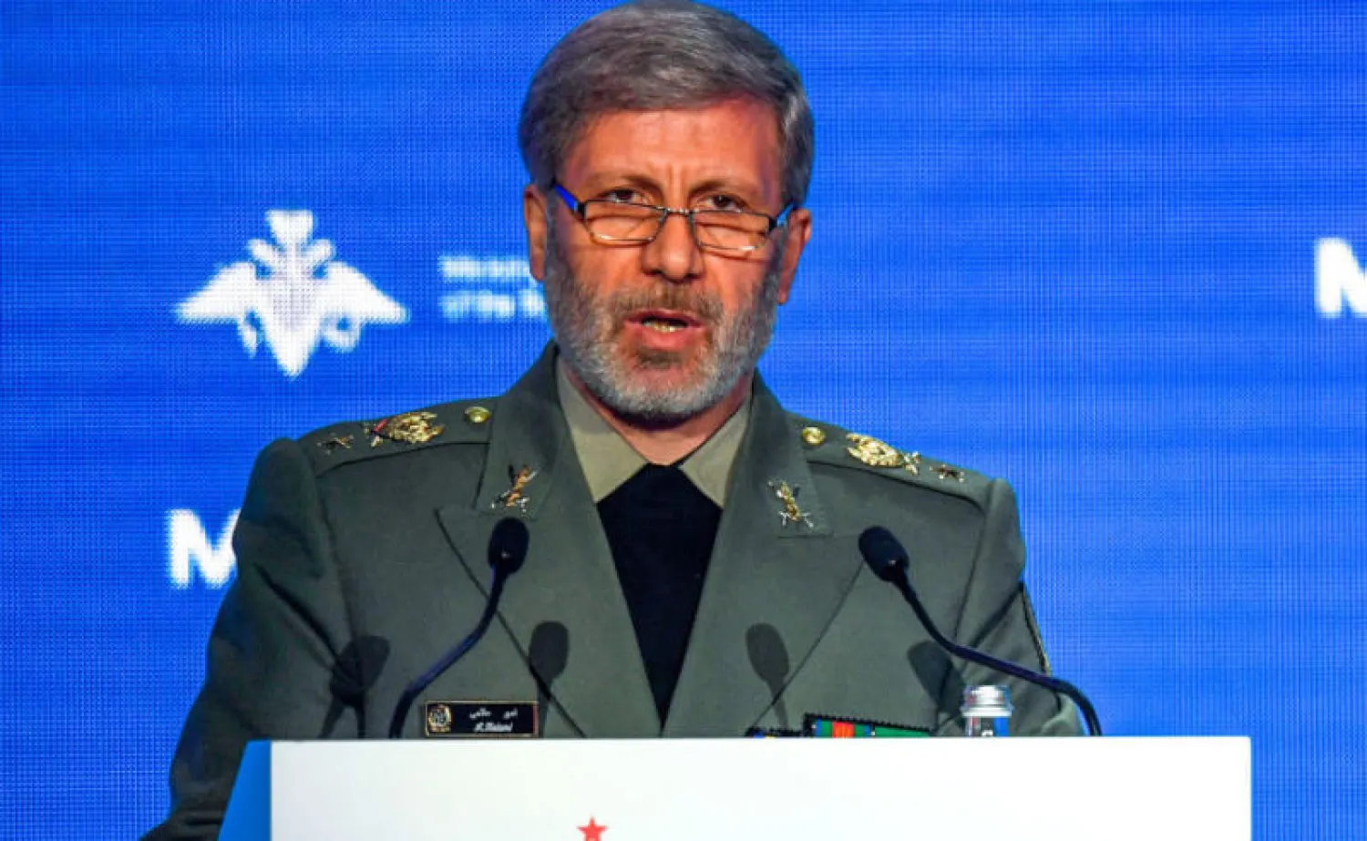 وزير الدفاع الإيراني أمير حاتمي (أرشيف-أ.ف.ب)