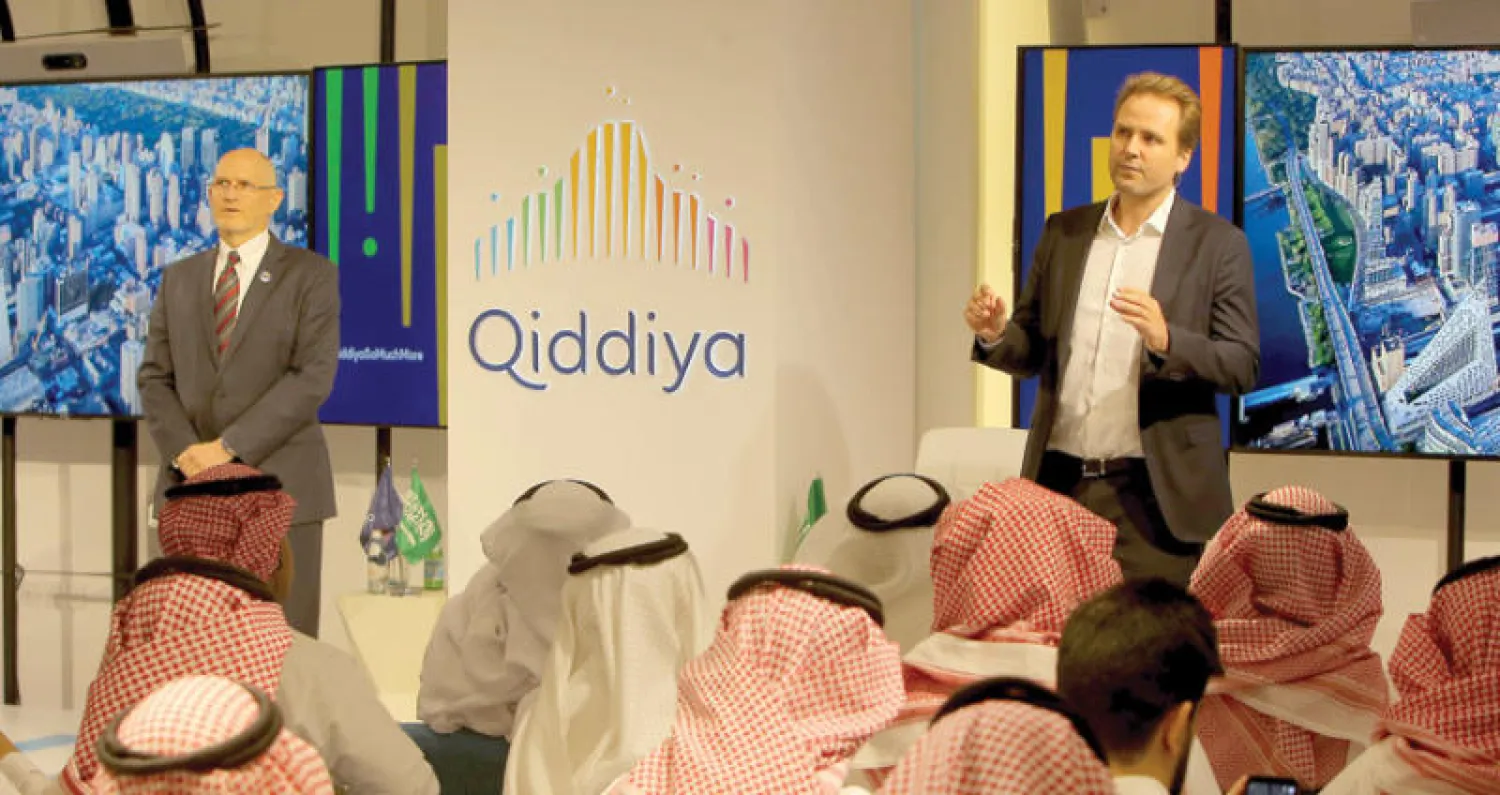 الرئيس التنفيذي لـ«القدية» استعرض ملامح المخطط العام (تصوير: خالد الخميس)