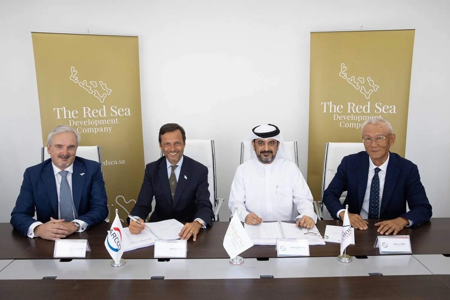 The Red Sea Development Company two companies contracts for the construction of a residential village for workers at the destination. (Red Sea Development Company Chief)
