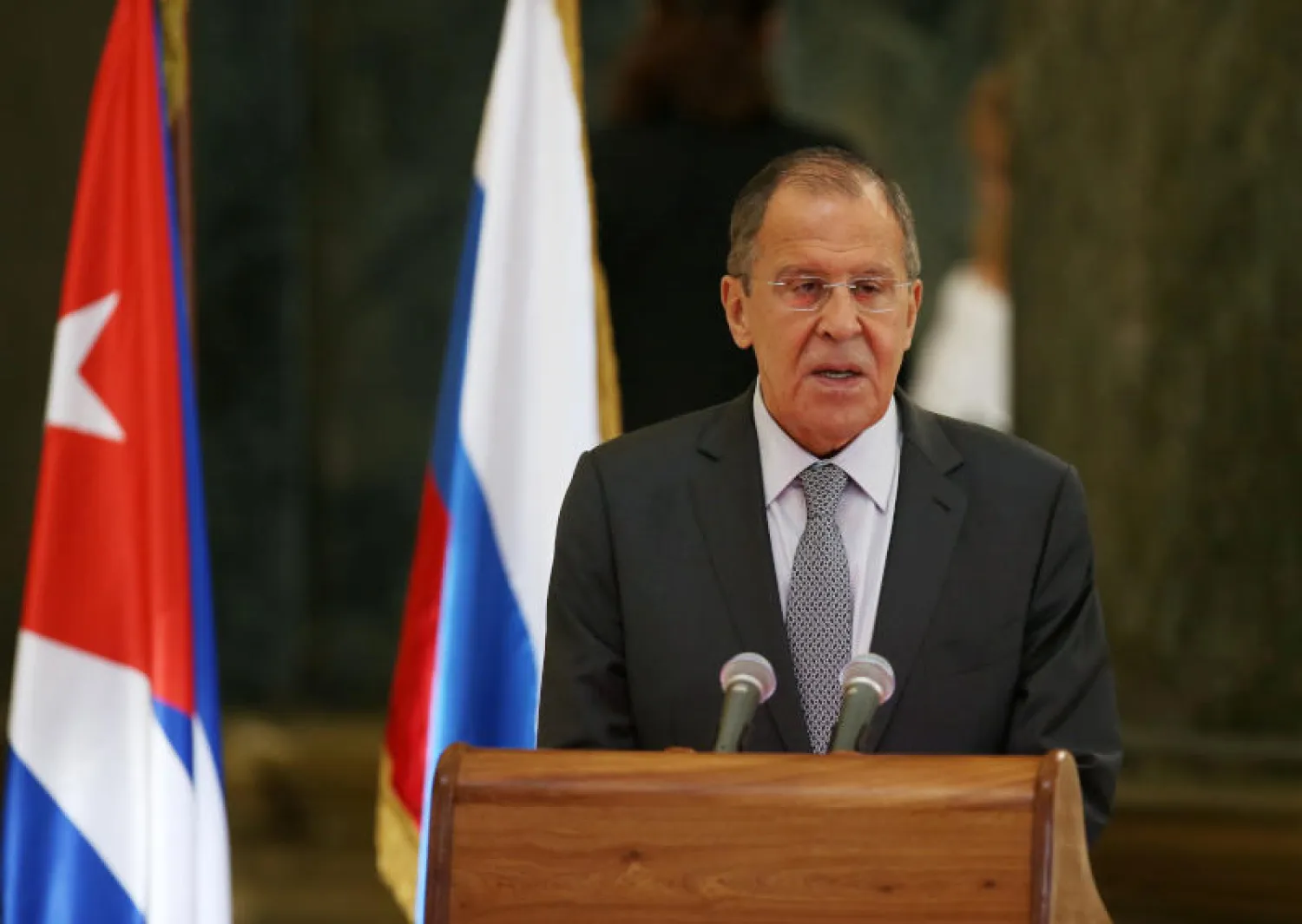 وزير الخارجية الروسي سيرغي لافروف (رويترز)