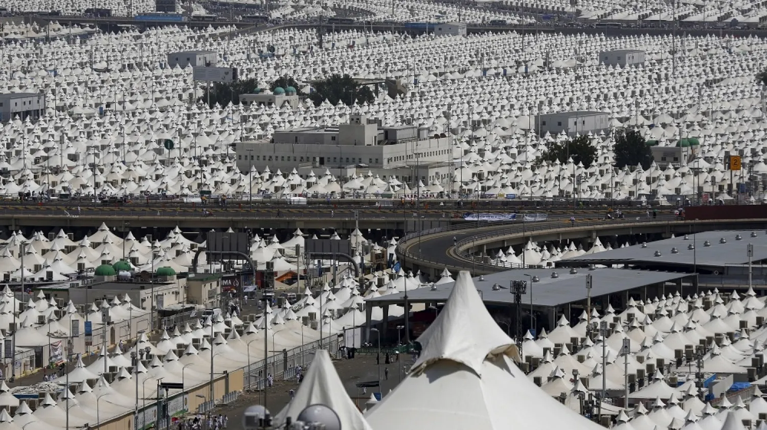 Tents in Mina. (Reuters)