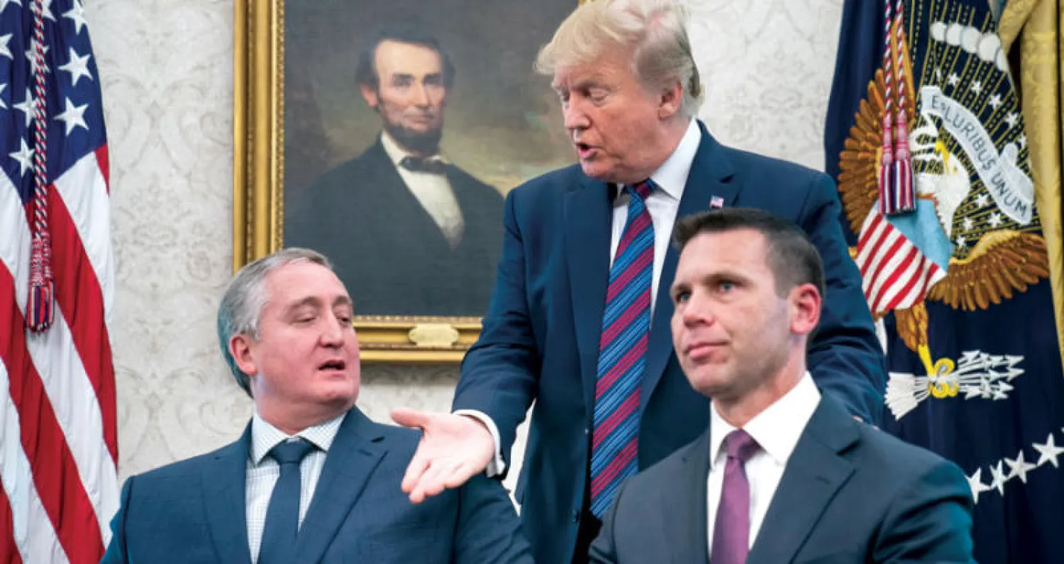 الرئيس ترمب خلال توقيع اتفاقية «البلد الثالث الآمن» بين واشنطن وغواتيمالا (إ.ب.أ)