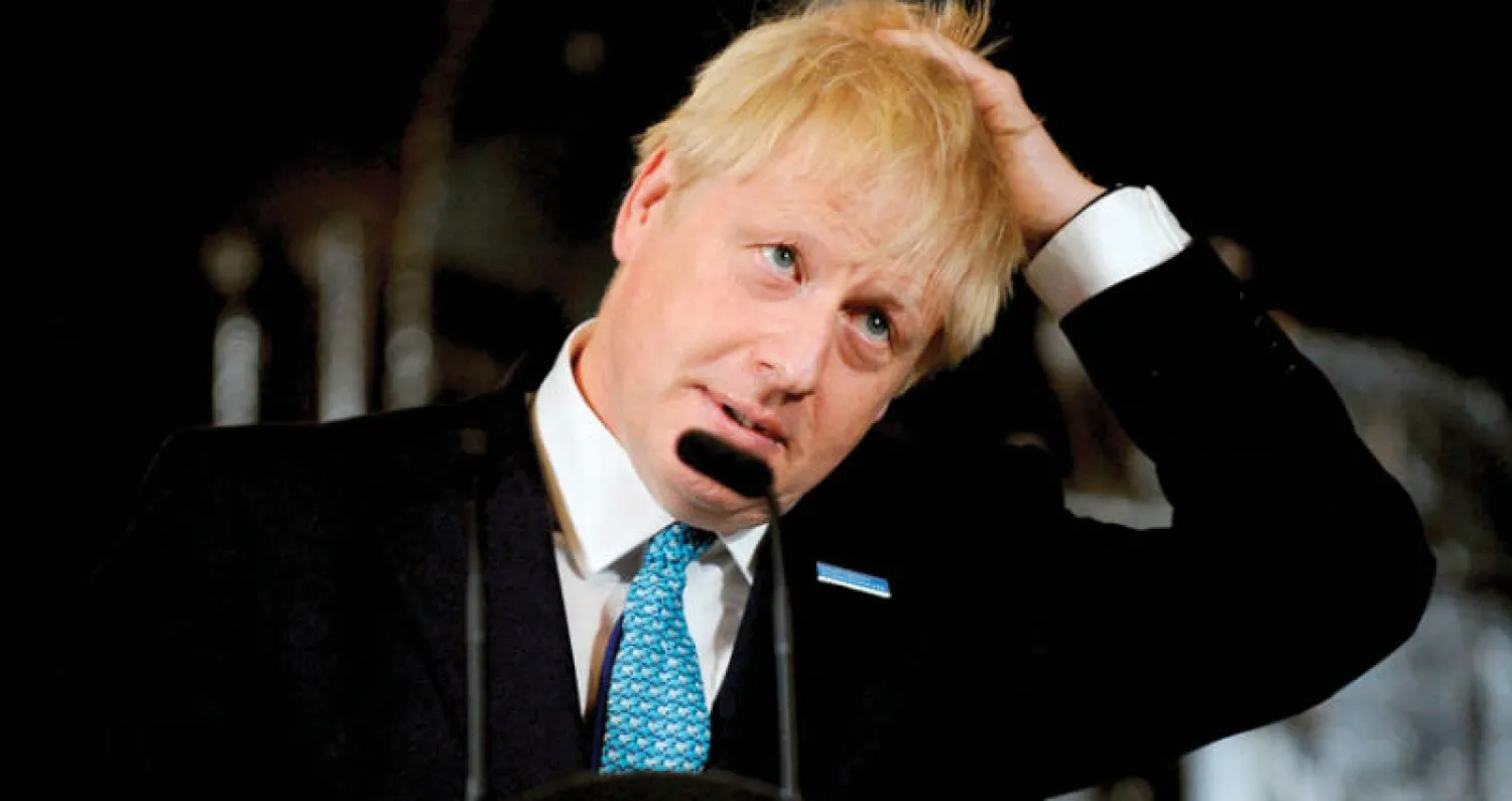 التكهنات أن جونسون يستعد للدعوة لانتخابات عامة على أمل استعادة الغالبية المحافظة التي خسرتها ماي في انتخابات 2017 (أ.ف.ب)