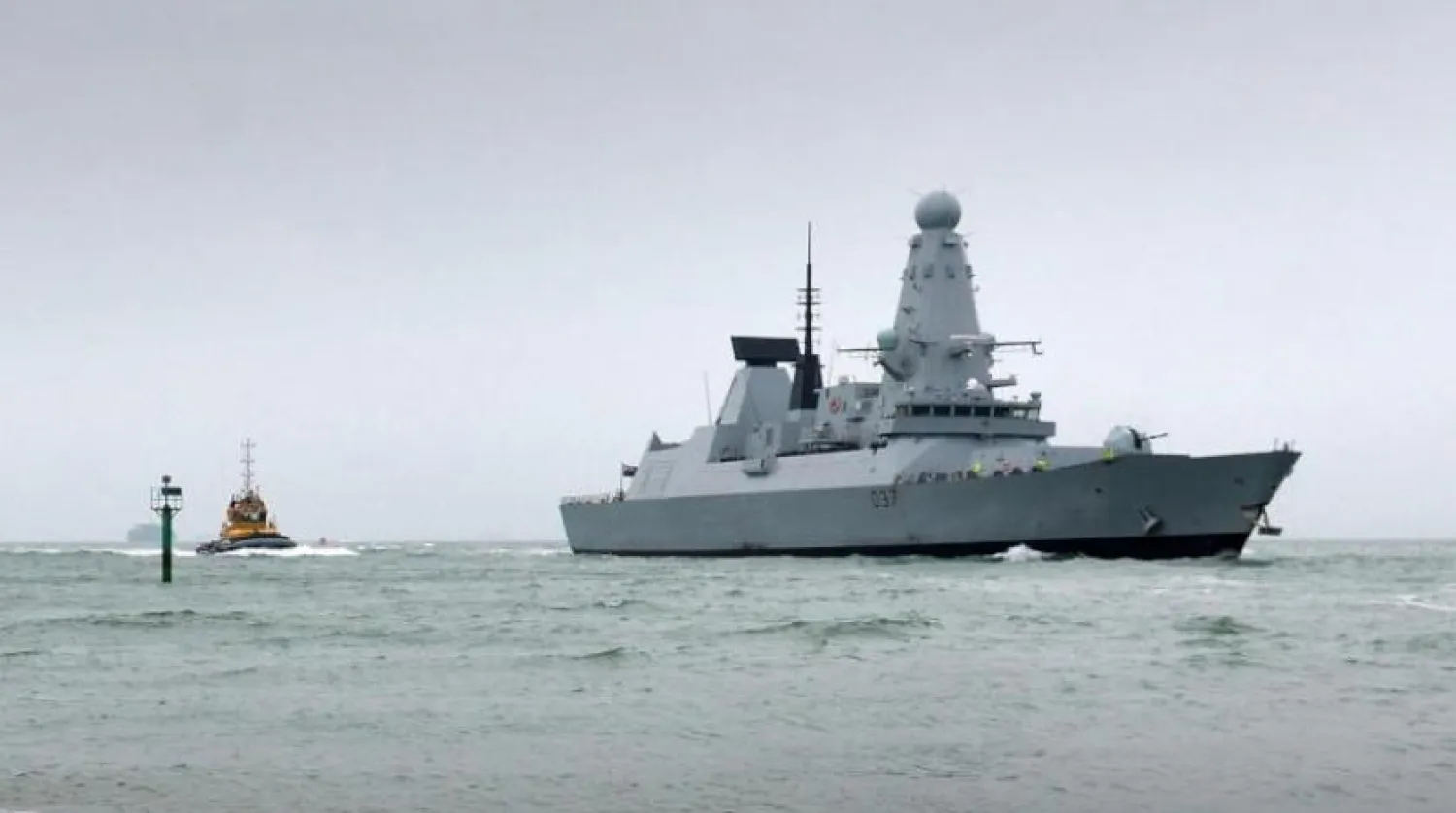 ‘HMS Duncan’ isimli İngiliz savaş gemisi (Arşiv - EPA)