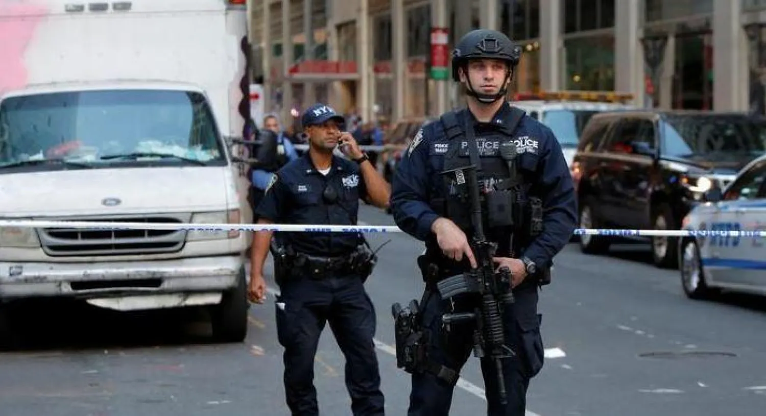 عناصر من رجال الشرطة الأميركية في نيويورك (أرشيفية - رويترز)