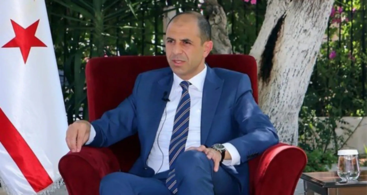 KKTC Dışişleri Bakanı'ndan dünyaya çağrı: Doğalgaz konusunda Rumları masaya oturtun