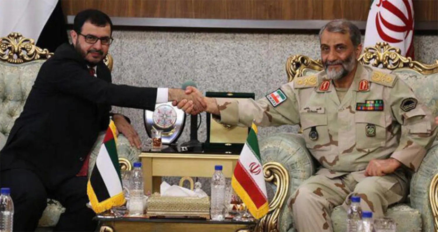 من اجتماع قائد خفر السواحل مع مسؤول إيراني