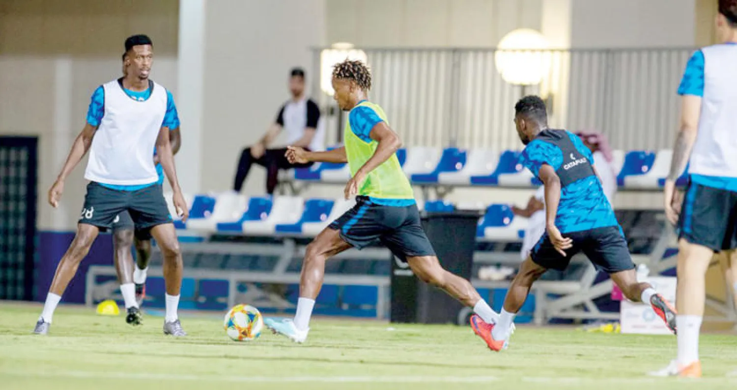 من استعدادات الهلال للموسم الجديد (الشرق الأوسط)