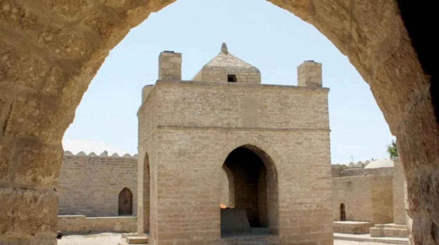 Tomb of Prophet Harun in Petra. Asharq Al-Awsat