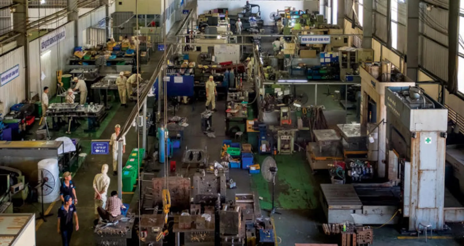 مصنع أشباه موصلات بالقرب من باك نينه في فيتنام (نيويورك تايمز)