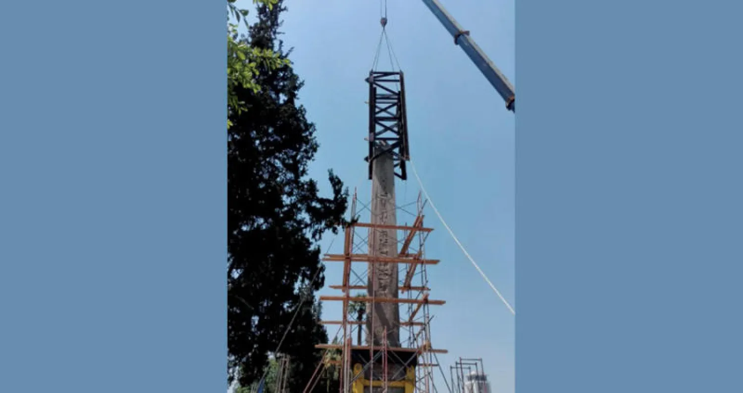 مصر تنقل مسلة رمسيس الثاني من القاهرة إلى متحف «العلمين الجديدة»