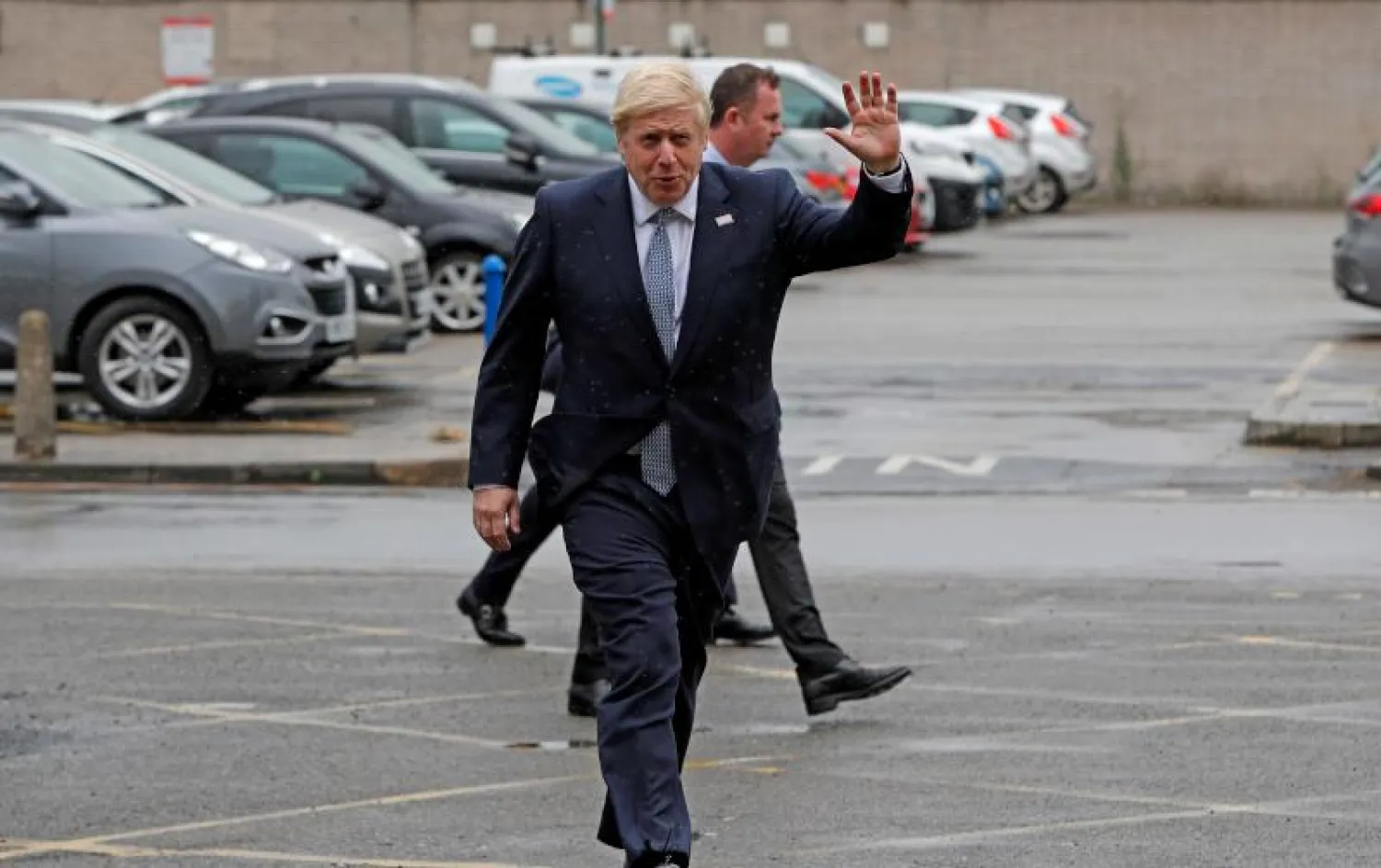 رئيس الوزراء البريطاني بوريس جونسون (أ.ف.ب)