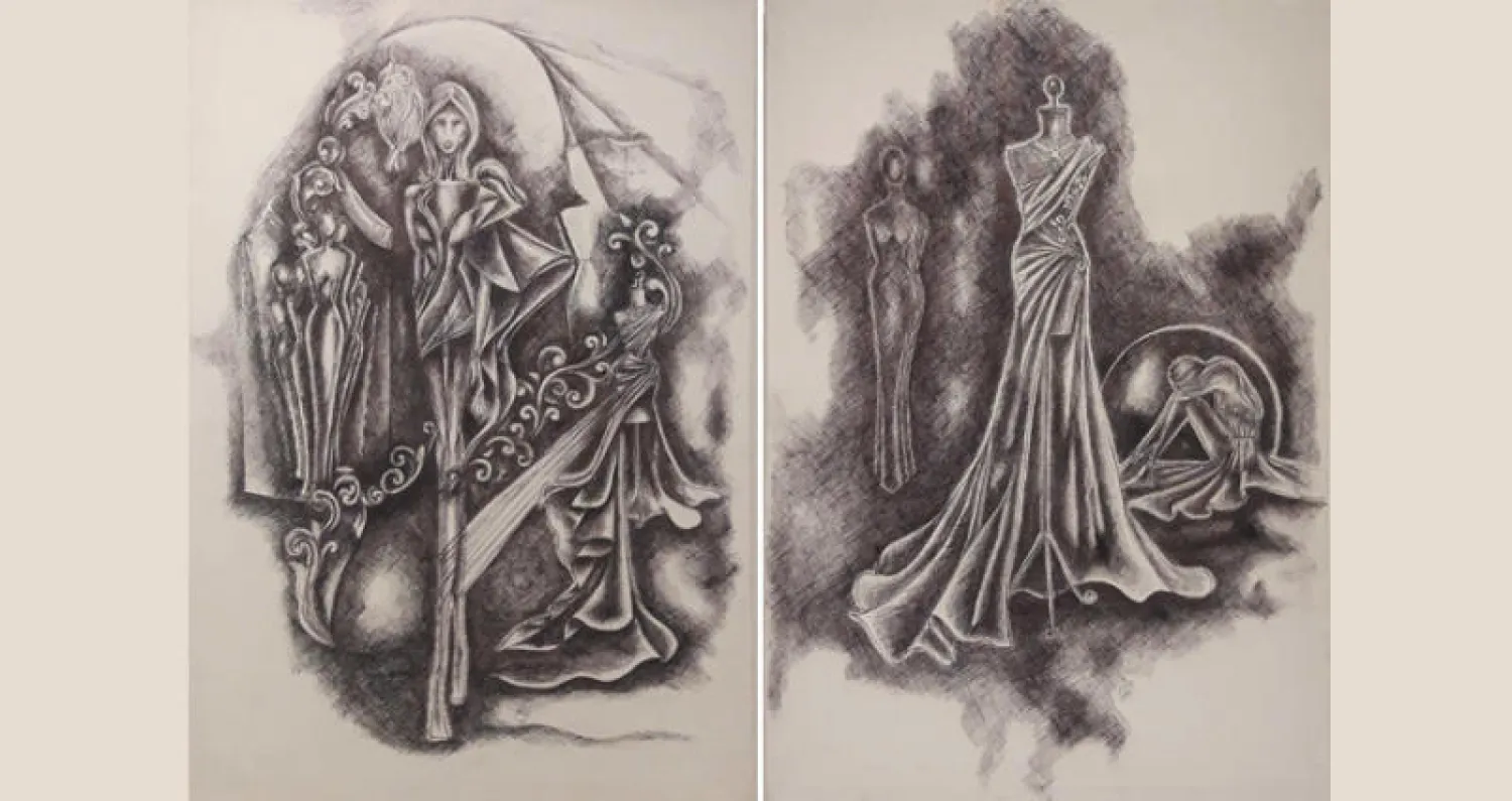 عملان للفنانة نجلاء التهامي من 3 أجزاء بعنوان «الحائرة»