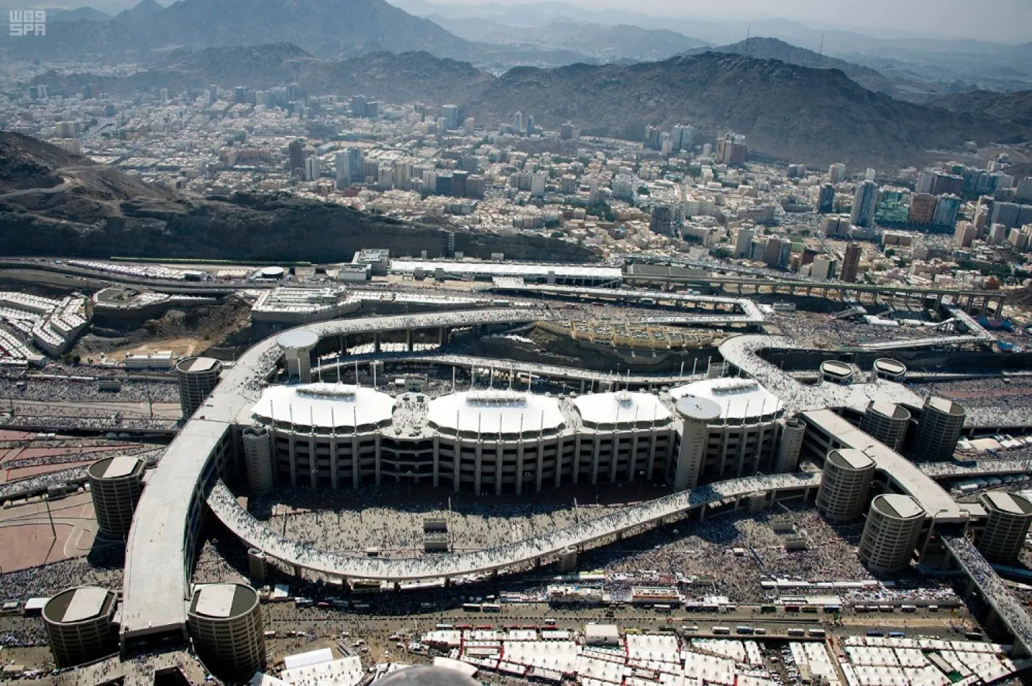 Makkah and Madina are ready to recieve 2.5 million pilgrims. (SPA)