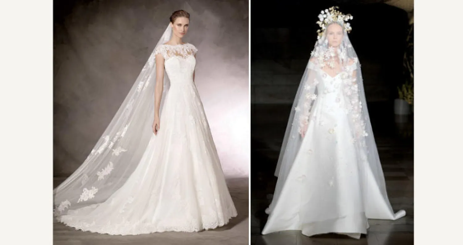 من اقتراحات ريم عكرا  -  من شركة «برونوفياس» المختصة في فساتين الزفاف